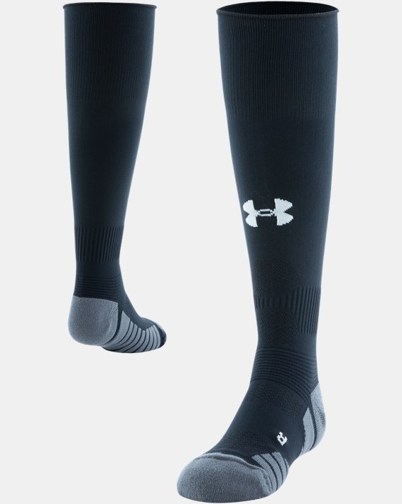 Kids' UA Soccer Over-The-Calf Socks, Black, pdpMainDesktop image number 0